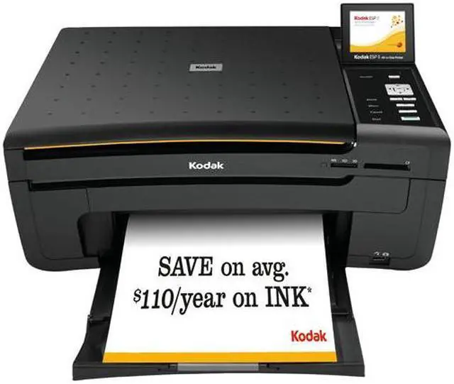 Main image of Kodak ESP 5 Up to 30 ppm Black Print Speed USB InkJet MFC / All-In-One Color Printer