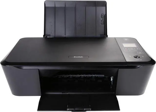 Alt view image 7 of 12 - Kodak Verite 55 All-In-One Inkjet Wireless Printer w/ One Touch Printing and Scanning, Full Color and Full Black Ink Included