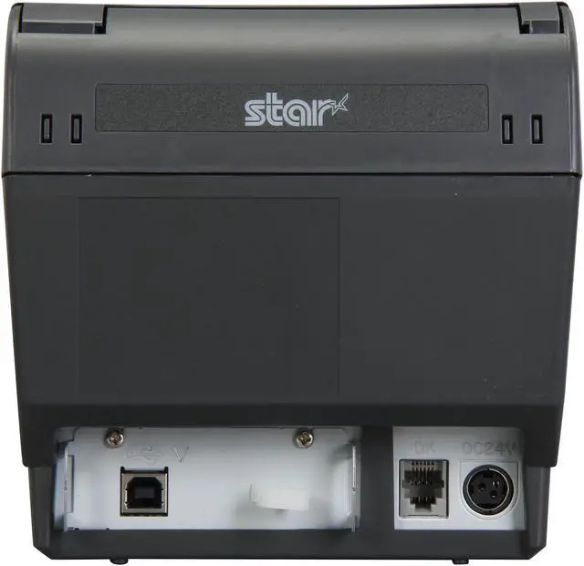 Alt view image 4 of 7 - Star Micronics 39442510 TSP743IIU-24GRY TSP700II Series High Speed Thermal Receipt Printer