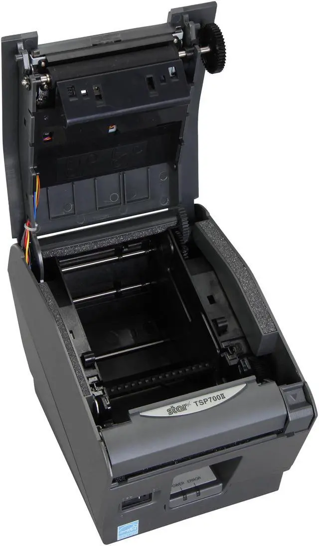 Alt view image 6 of 7 - Star Micronics 39442510 TSP743IIU-24GRY TSP700II Series High Speed Thermal Receipt Printer