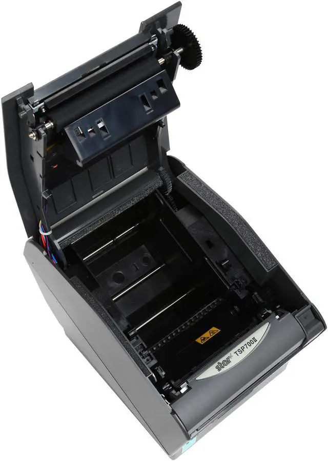 Alt view image 6 of 7 - Star Micronics 39442210 TSP700 Series Direct Thermal Receipt Printer, Parallel - Gray - TSP743IIC-24GRY