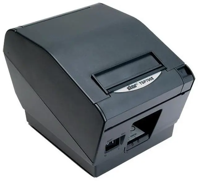 Alt view image 2 of 2 - Star Micronics 39442310 TSP700 Series Direct Thermal Receipt Printer, Serial - Gray - TSP743IID-24GRY