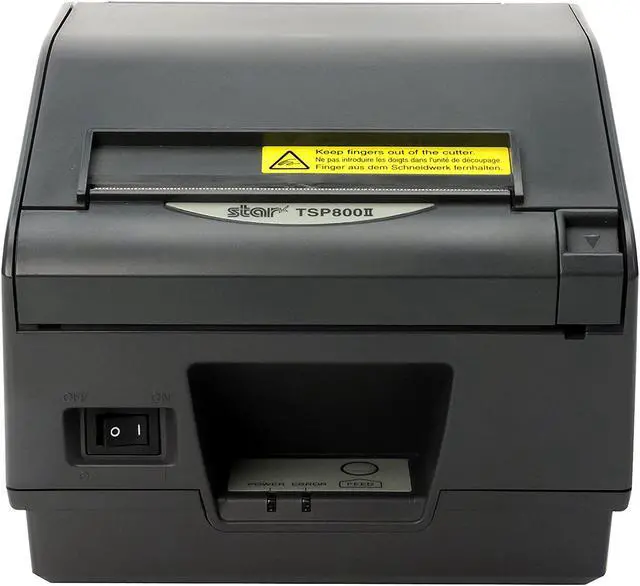 Alt view image 2 of 4 - Star Micronics 37962300 TSP800IIRx Series Direct Thermal Receipt Printer for Healthcare - Gray - TSP847IIU GRY RX-US