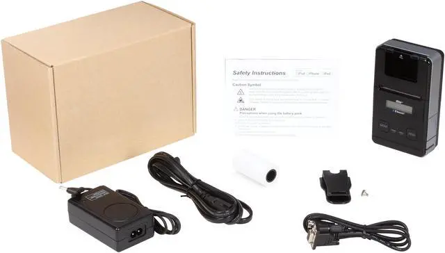 Alt view image 9 of 9 - Star Micronics SM-S220i (39630810) Portable Thermal Printer (Black) - 2" Tear Bar, Bluetooth