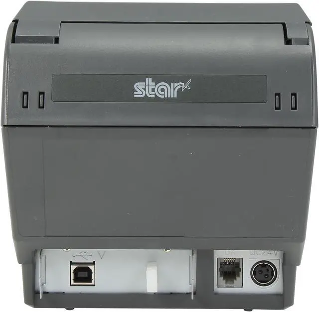 Alt view image 4 of 7 - Star Micronics 39442511 TSP700 Series Direct Thermal Receipt Printer, USB - Gray - TSP743IIU-24GRY