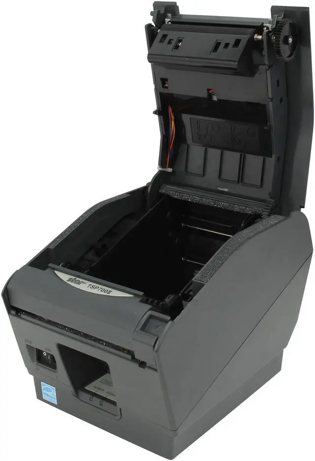 Alt view image 6 of 7 - Star Micronics 39442511 TSP700 Series Direct Thermal Receipt Printer, USB - Gray - TSP743IIU-24GRY