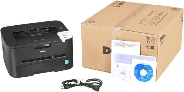 Alt view image 8 of 8 - Dell 1130 Personal Up to 19 ppm letter Monochrome USB Laser Printer