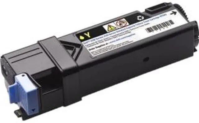 Main image of Dell NT6X2 (parts # 8GK7X) Yellow Toner 1,200 page yield for Dell 2150cn/ 2150cdn/ 2155cn/ 2155cdn Color Laser Printers