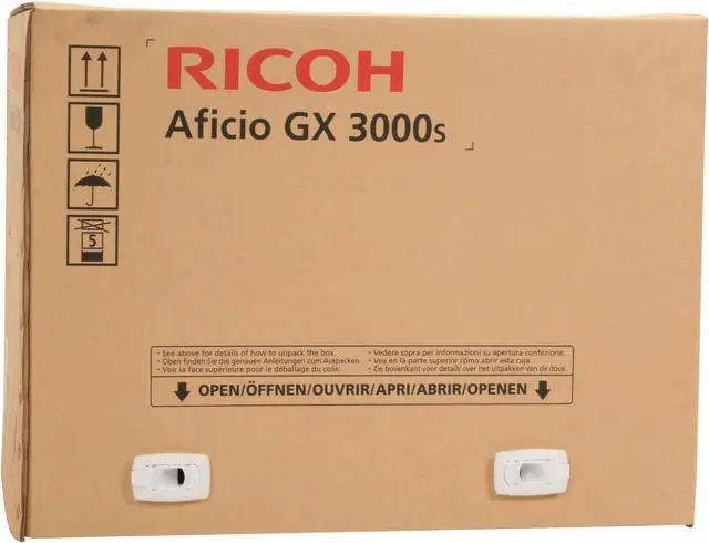 Alt view image 18 of 18 - RICOH GX3000S Up to 29 ppm GelSprinter InkJet MFC / All-In-One Color Printer