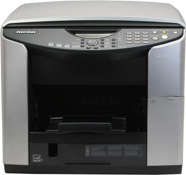 Alt view image 8 of 18 - RICOH GX3000S Up to 29 ppm GelSprinter InkJet MFC / All-In-One Color Printer
