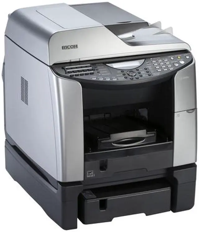 Alt view image 2 of 8 - RICOH GX3000SF Up to 29 ppm GelSprinter InkJet MFC / All-In-One Color Printer