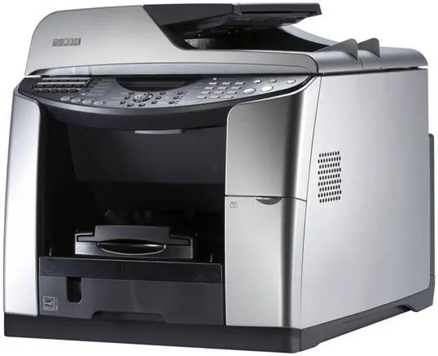 Alt view image 3 of 8 - RICOH GX3000SF Up to 29 ppm GelSprinter InkJet MFC / All-In-One Color Printer