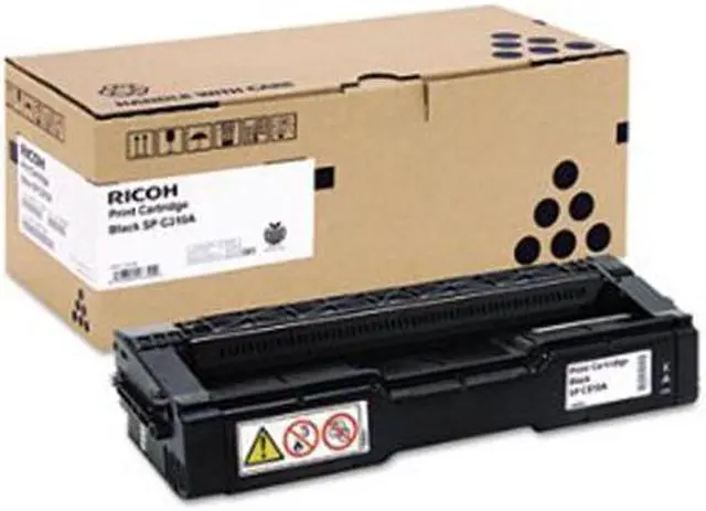 Alt view image 2 of 2 - Ricoh 406344 Toner Cartridge Black