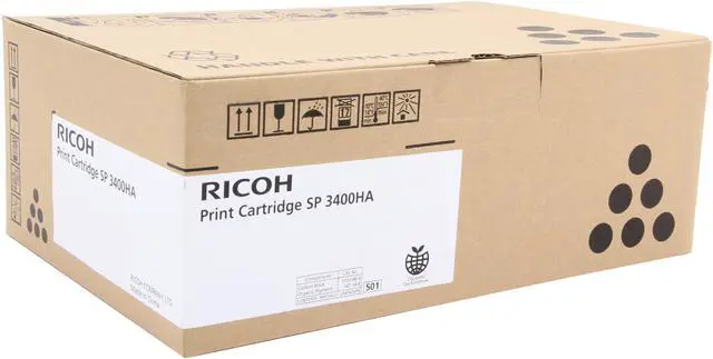 Main image of Ricoh SP3400HA (406465) Toner Cartridge Black