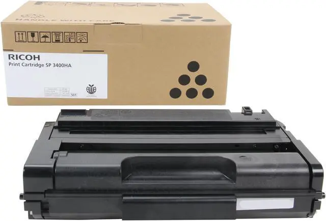 Alt view image 2 of 6 - Ricoh SP3400HA (406465) Toner Cartridge Black