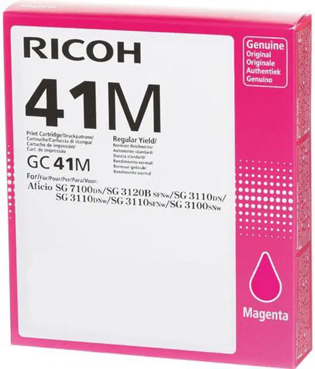 Main image of Ricoh GC 41M Ink Cartridge - Magenta