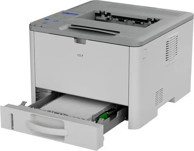 Alt view image 4 of 13 - RICOH 132 P Black and White Laser Printer