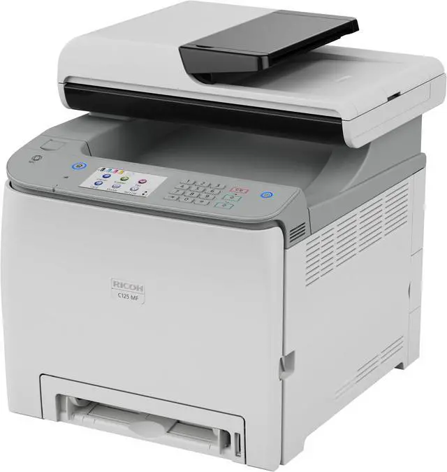 Alt view image 4 of 13 - RICOH C125 MF Color Multifunction Laser Printer