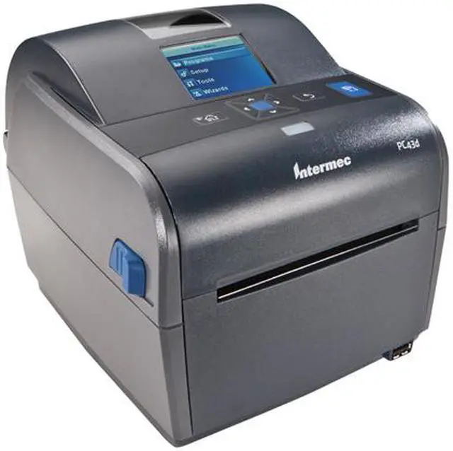 Alt view image 3 of 5 - Intermec PC43d Direct Thermal Printer - Monochrome - Desktop - Label Print