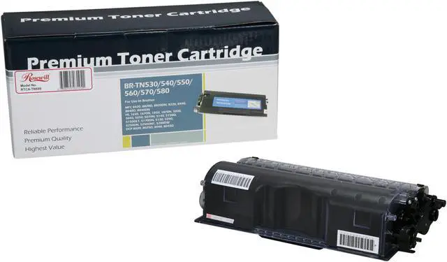 Alt view image 7 of 7 - Rosewill RTCA-TN580 High Yield Black Toner Replaces Brother TN-580 TN580 TN-550 TN550
