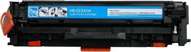 Alt view image 5 of 6 - Rosewill RTCA-CC531A Cyan Toner Replaces HP 304A CC531A