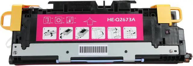 Alt view image 2 of 6 - Rosewill RTCA-Q2673A Magenta Toner Replaces HP 309A Q2673A