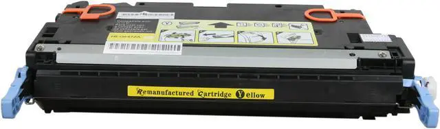 Alt view image 2 of 6 - Rosewill RTCA-Q6472A Yellow Toner Replaces HP 502A Q6472A