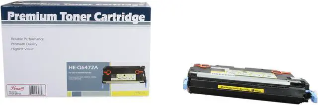 Alt view image 6 of 6 - Rosewill RTCA-Q6472A Yellow Toner Replaces HP 502A Q6472A