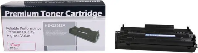 Alt view image 6 of 6 - Rosewill Compatible Black Toner Cartridge Replacement for HP 12A Q2612A