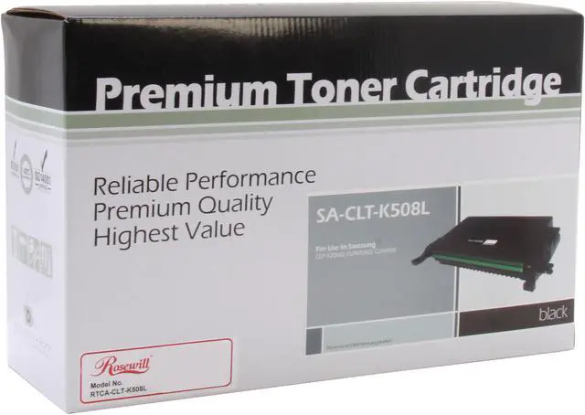 Main image of Rosewill RTCA-CLT-K508L (CLTK508L) High Yield Black Toner Replaces Samsung K508L CLT-K508L/XAA K508 CLT-K508S/XAA