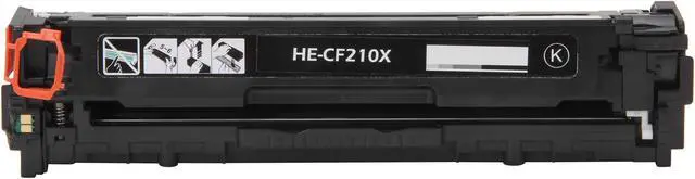 Alt view image 4 of 6 - Rosewill RTCA-CF210X High Yield Universal Replacement Toner Cartridge for HP 131X CF210X 131A CF210A, and Canon 131 (6272B001); Black