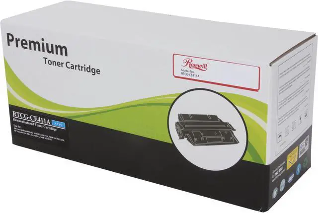Main image of Rosewill RTCG-CE411A Remanufactured Cyan Toner Replacement for HP 305A CE411A