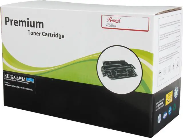 Main image of Rosewill RTCG-CE401A Cyan Toner Replaces HP 507A CE401A