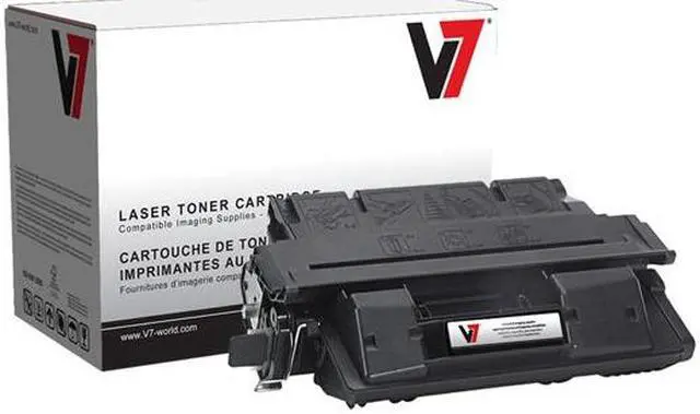 Alt view image 2 of 2 - V7 V727XG Black High Yield LaserJet Replacement Toner Cartridge for HP C4127