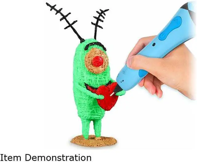 Alt view image 4 of 5 - Creality CR_1004040003 Blue 3D Printing Pen