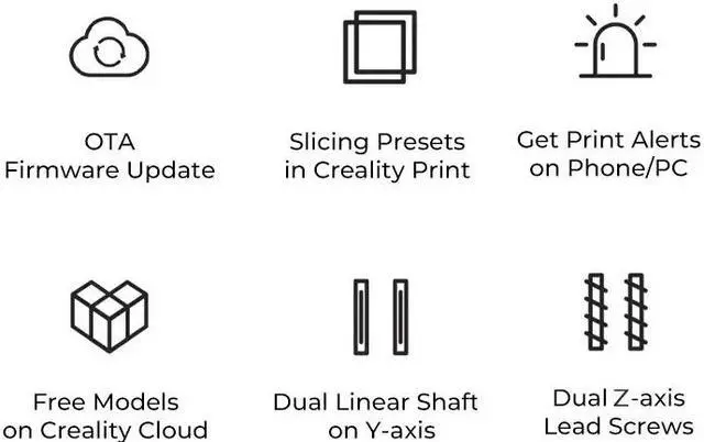 Alt view image 5 of 5 - Creality Ender-3 V3 KE 3D printer 1001020517