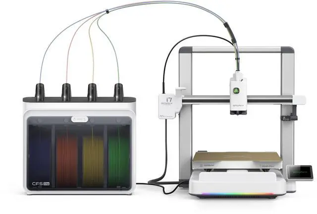 Main image of Creality i7 Color Combo (i7 Single Model + CFS Lite), Beginner-friendly 3D printer, Multicolor Printing