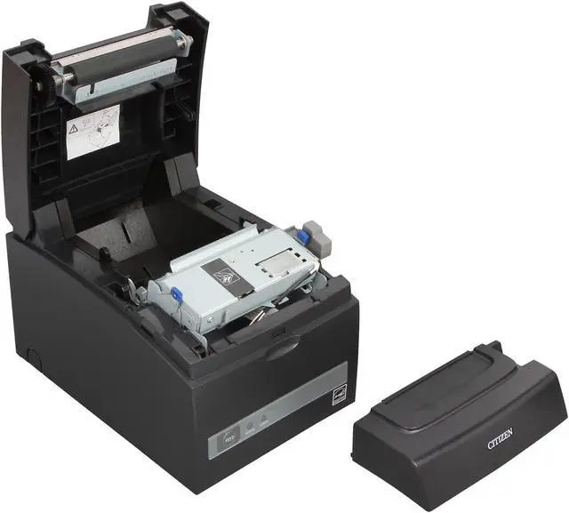 Alt view image 7 of 7 - Citizen CT-S310II-U-BK CT-S310II POS Thermal Receipt and Barcode Printer