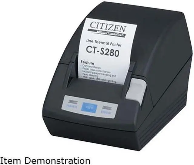 Main image of CITIZEN CT-S280 (CT-S280RSU-BK) Receipt Printer
