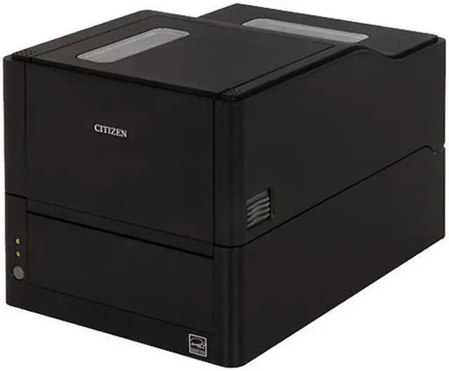 Alt view image 3 of 7 - Citizen CL-E321XUBNNA CL-E321 4" Compact Thermal Transfer + Direct Thermal Label Printer, 203 dpi, USB, LAN, Serial - Black