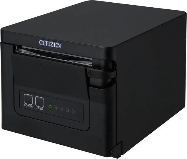 Main image of CITIZEN CT-S751 CT-S751RSUBK Direct Thermal 350 mm / sec 203 dpi Ultra-fast 3-inch POS Thermal Printer, Front Load, USB and Serial, Black