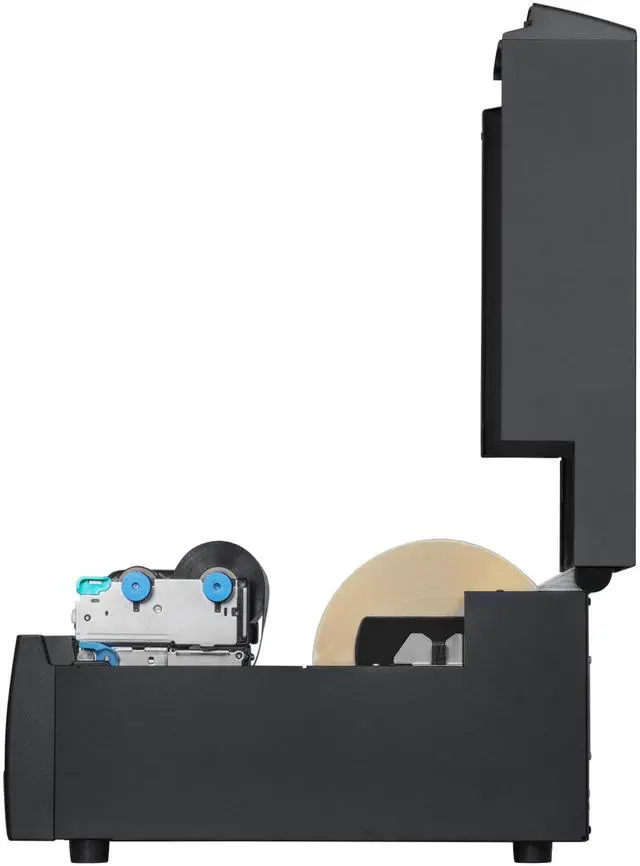 Alt view image 7 of 13 - Citizen CL-S700III CL-S700IIINNU Industrial Label Printer – 12ips, 300mm/s, Thermal Transfer/Direct Thermal, 4.6" Width, 8" Roll, 450m Ribbon, Touchscreen, USB/Ethernet PC-Free Printing