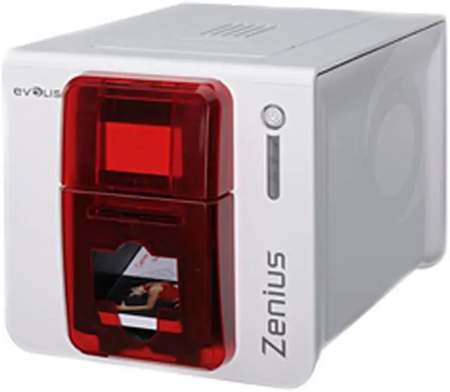 Alt view image 2 of 2 - Evolis ZN1U0000RS Zenius Classic Card Printer without options