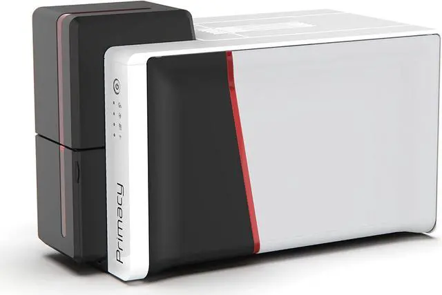 Alt view image 2 of 5 - Evolis Primacy 2 Single Sided ID Card Printer & Supplies Bundle Badge Machine (PM2-0001-A)