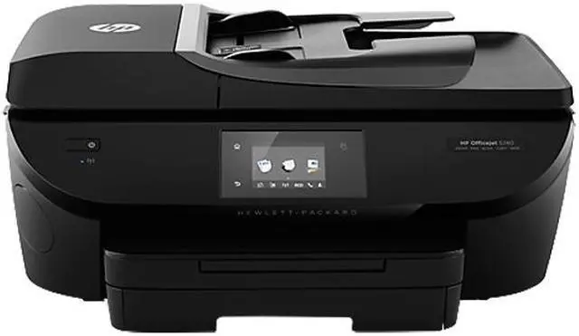Alt view image 2 of 5 - HP Officejet 5740 (B9S76A) Duplex 4800 x 1200 dpi WiFi / USB / Ethernet Color Inkjet MFC Printer