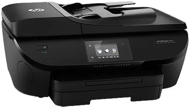 Alt view image 3 of 5 - HP Officejet 5740 (B9S76A) Duplex 4800 x 1200 dpi WiFi / USB / Ethernet Color Inkjet MFC Printer