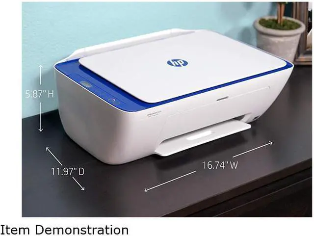 Alt view image 13 of 17 - HP DeskJet 2655 (V1N01A) Wireless All-In-One Color Inkjet Printer - Blue