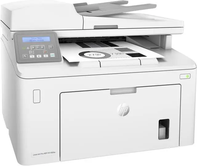 Alt view image 3 of 7 - HP LaserJet M148dw Monochrome All-in-One Laser Printer