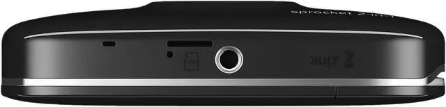 Alt view image 5 of 7 - HP Sprocket 2-in-1 Smartphone Photo Printer and Camera - Black (2FB97A)