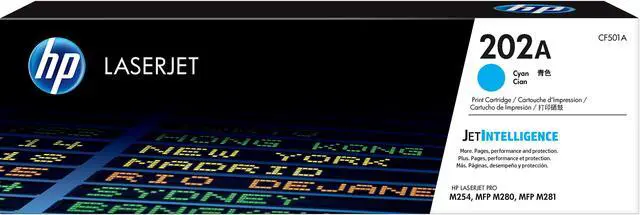 Main image of HP 202A LaserJet Toner Cartridge - Cyan